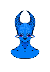 ALIEN BOY - sticker