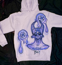 Load image into Gallery viewer, STAR BOY purple hoodie
